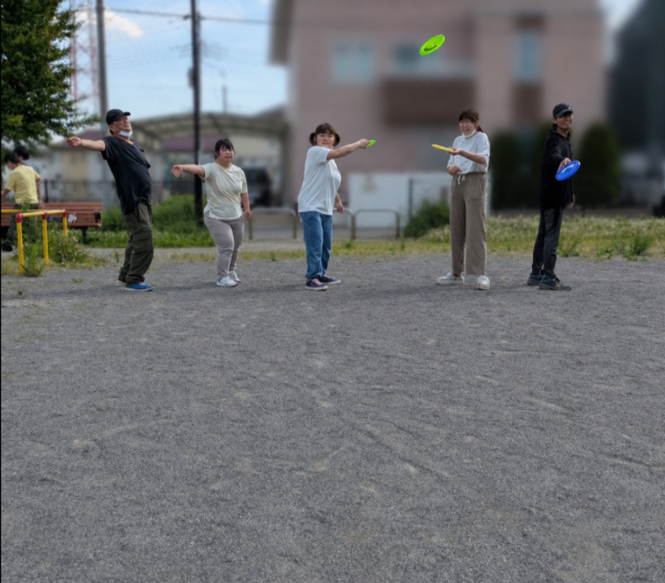 【障害者スポーツ大会に向けて練習中！】